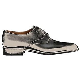 Dior Zeitlose Derby-Schuhe aus schwarzem Glattleder Schwarz