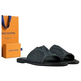 Louis Vuitton Portofino Mule Black Black