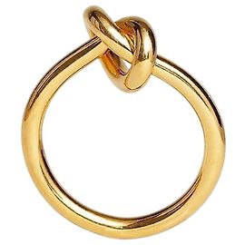 Céline Note Ring Brass Gold Golden