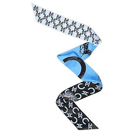 Céline Seidentwill in Blue/Black Blau