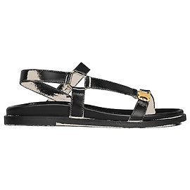 Céline Sandali Triomphe Mode in vitello Black Nero