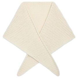 Céline Bandana de cashmere e seda Off White Branco