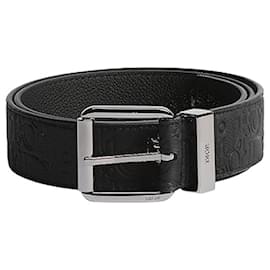 Dior Belt Black Gravity Leather Black