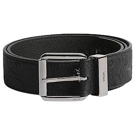 Dior Gürtel Black Gravity Leather Schwarz
