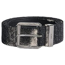 Dior Belt Black Oblique Micro Jacquard Black