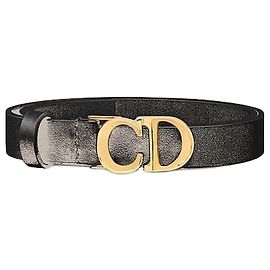 Dior Smooth Calfskin Belt Black Black