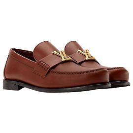 Louis Vuitton Major Loafer Chestnut Brown Marrom