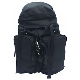 Prada Zaino in nylon multi-tasche Tesuto Black Nero