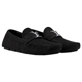 Louis Vuitton Mocassins Monza Black Preto