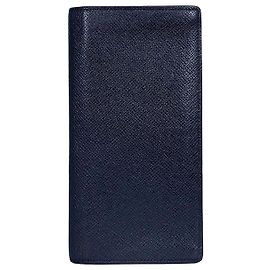 Louis Vuitton Cartera Brass Navy Azul