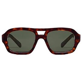 Céline Sonnenbrille schwarzes Gestell Acetat Red Havana Rot