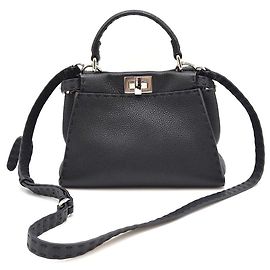 Fendi Peekaboo Mini Black Black
