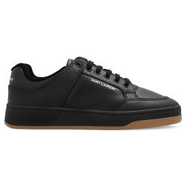 Saint Laurent Grained Leather Low-Top Sneakers Multiple colors