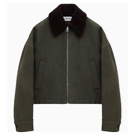 Loewe Giacca in cotone Marrone