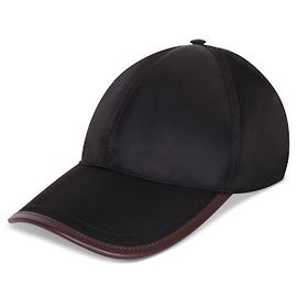 Prada Speedlock Nylon Baseball Cap Schwarz