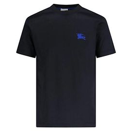 Burberry Baumwoll-T-Shirt Schwarz