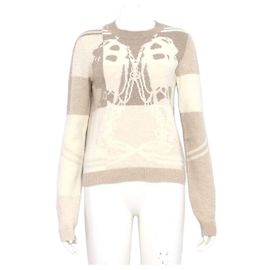 Hermès Prenda de punto Cashmere Ecos para mujer Castaño