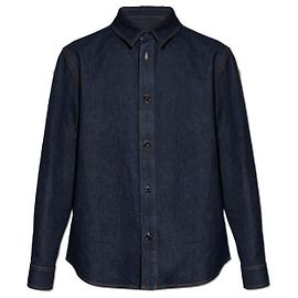 Burberry Sovracamicia in denim Blu
