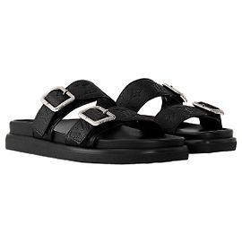 Louis Vuitton Venice Mule Black Black