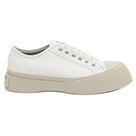Marni Pablo Sneaker aus Nappaleder Weiß