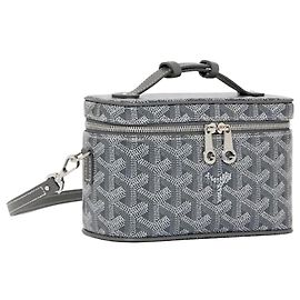 Goyard Vanity Mini Gray Marrom
