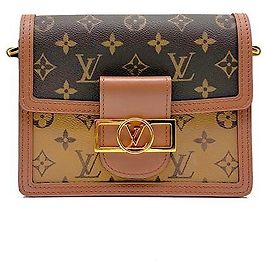 Louis Vuitton Monogram Mini Dauphine Marron