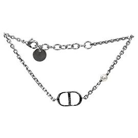 Dior Bracciale Pearl Petite CD Silver Argento