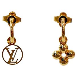 Louis Vuitton Orecchini Blooming Gold D'oro