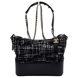 Chanel Borsa a tracolla hobo Nero