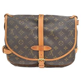 Louis Vuitton Saumur Monogram 30 Marron