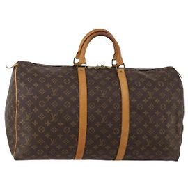 Louis Vuitton Keepall Monogram 55 Marrom