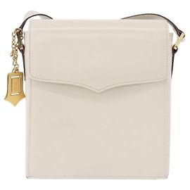 Saint Laurent Vintage Leather Medium Écru