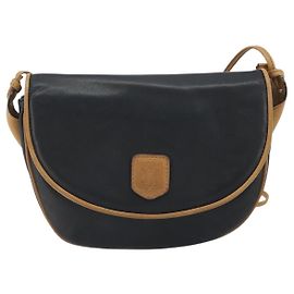 Céline Celine Vintage Leather Nero