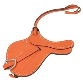 Hermès Pingente de Bolsa HERMES Paddock Cell Laranja