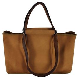 Hermès Bolsa de Ombro Hermes Cabas Elan PM Marrom