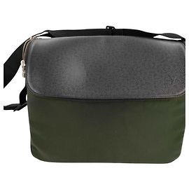 Louis Vuitton Taimir Schultertasche Grau