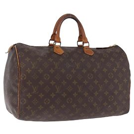LOUIS VUITTON Monogram Speedy 40 Hand Bag M41522 LV Auth bs36470 Monograma