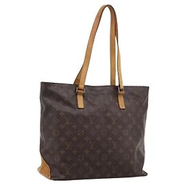 Saco Tote Cabas Mezzo Monogram LOUIS VUITTON M51151 LV Auth ka5628 Monograma