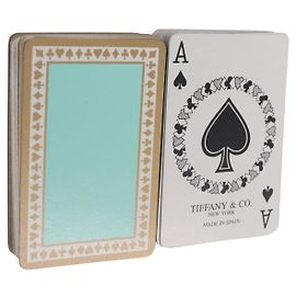 Autre Marque TIFFANY&Co. Playing Cards Paper Green Auth 197123A Green