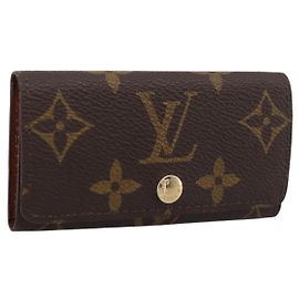 LOUIS VUITTON Monogram Multicles 4 Key Case Monogram M62631 LV Auth 194484A Monogram