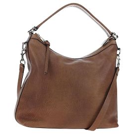 Bolsa GUCCI Interlocking em couro 2way Marrom Prata 326514 Auth 195798V Marrom Prata