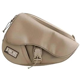 Dior belt bag beige fabric Beige