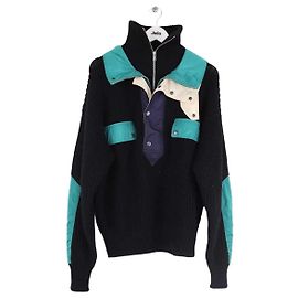 Isabel Marant Black Wool Sweater Men M Black