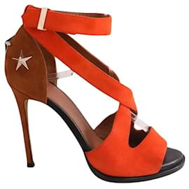 Tacchi Givenchy Camel Camoscio Taglia 36 Cammello