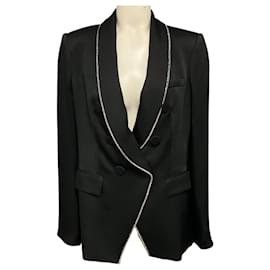 Giacca Jagger Dickey nera Veronica Beard Nero