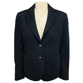 Loro Piana Novalis Neo Strickjacke marineblau Marineblau