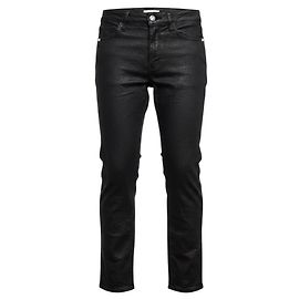 Zadig & Voltaire Black Phlame Crinkled Lamb Leather Pants Black