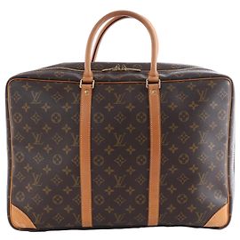 Mala de Viagem Louis Vuitton Monogram Sirius 45 em Canvas Monogram, Castanho M41408 Bege