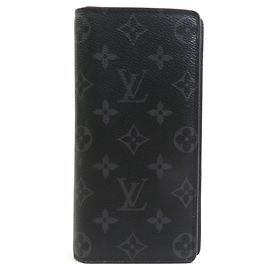 Carteira Longa Louis Vuitton Monogram Eclipse Preto Monograma
