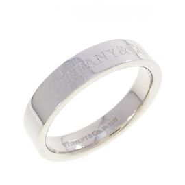 Tiffany & Co Anel Aliança Tiffany em Platina Outro